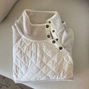 Abercrombie Quilted Fleece Pullover